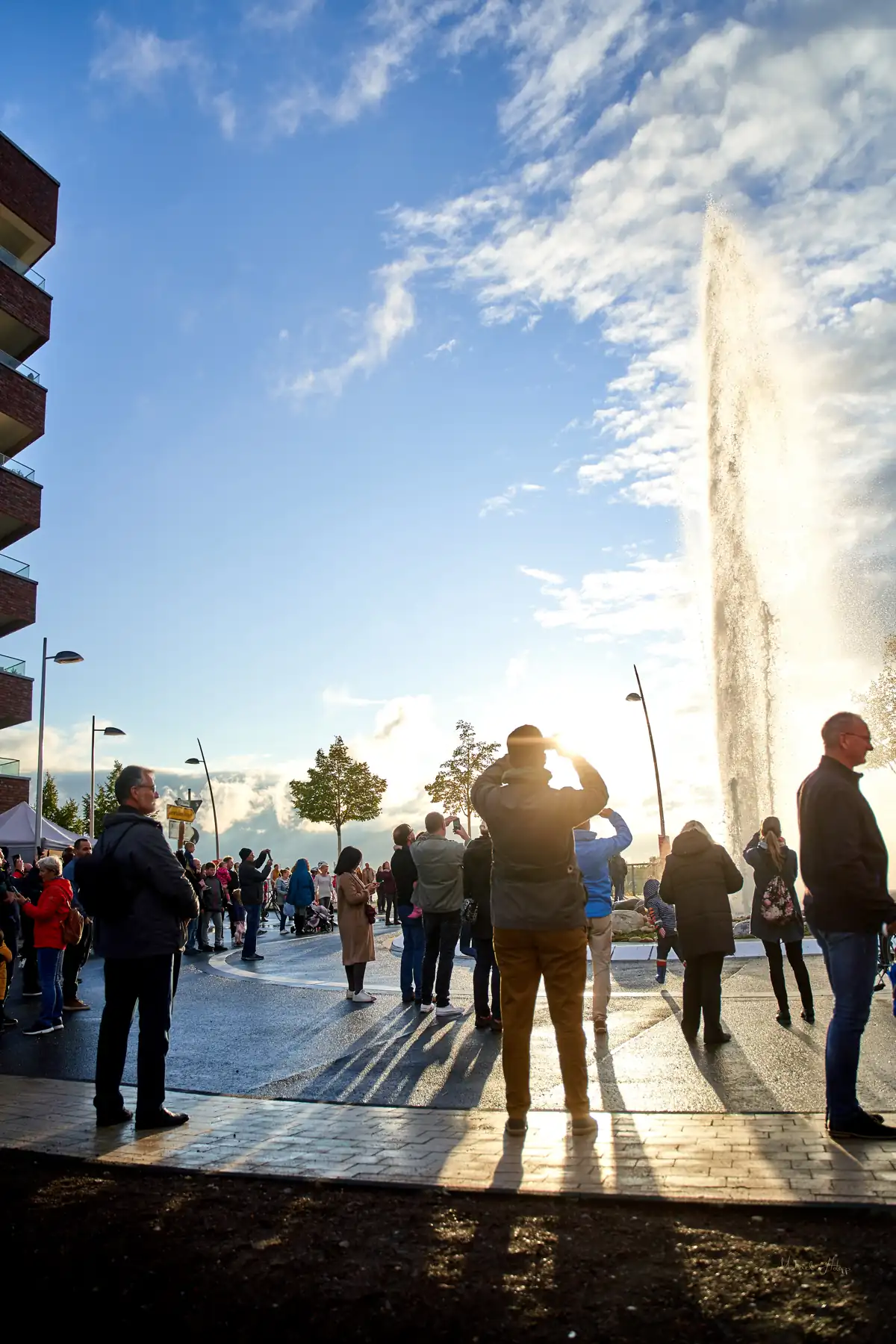 Baudokumentation des Geysir in Monheim am Rhein
