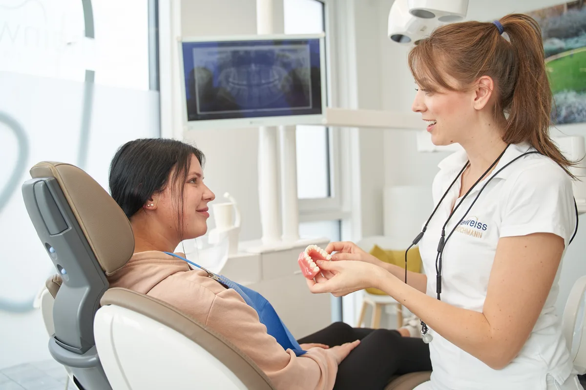 Unternehmensfotos für Zahnarztpraxis Rheinweiss